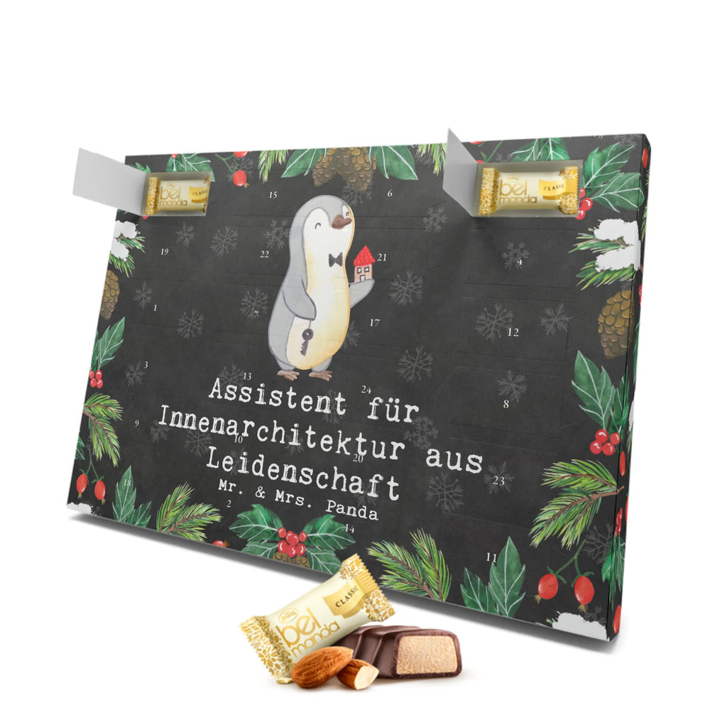 Marzipan Adventskalender Assistent für Innenarchitektur Leidenschaft Marzipan Adventskalender, Beruf, Ausbildung, Jubiläum, Abschied, Rente, Kollege, Kollegin, Geschenk, Schenken, Arbeitskollege, Mitarbeiter, Firma, Danke, Dankeschön