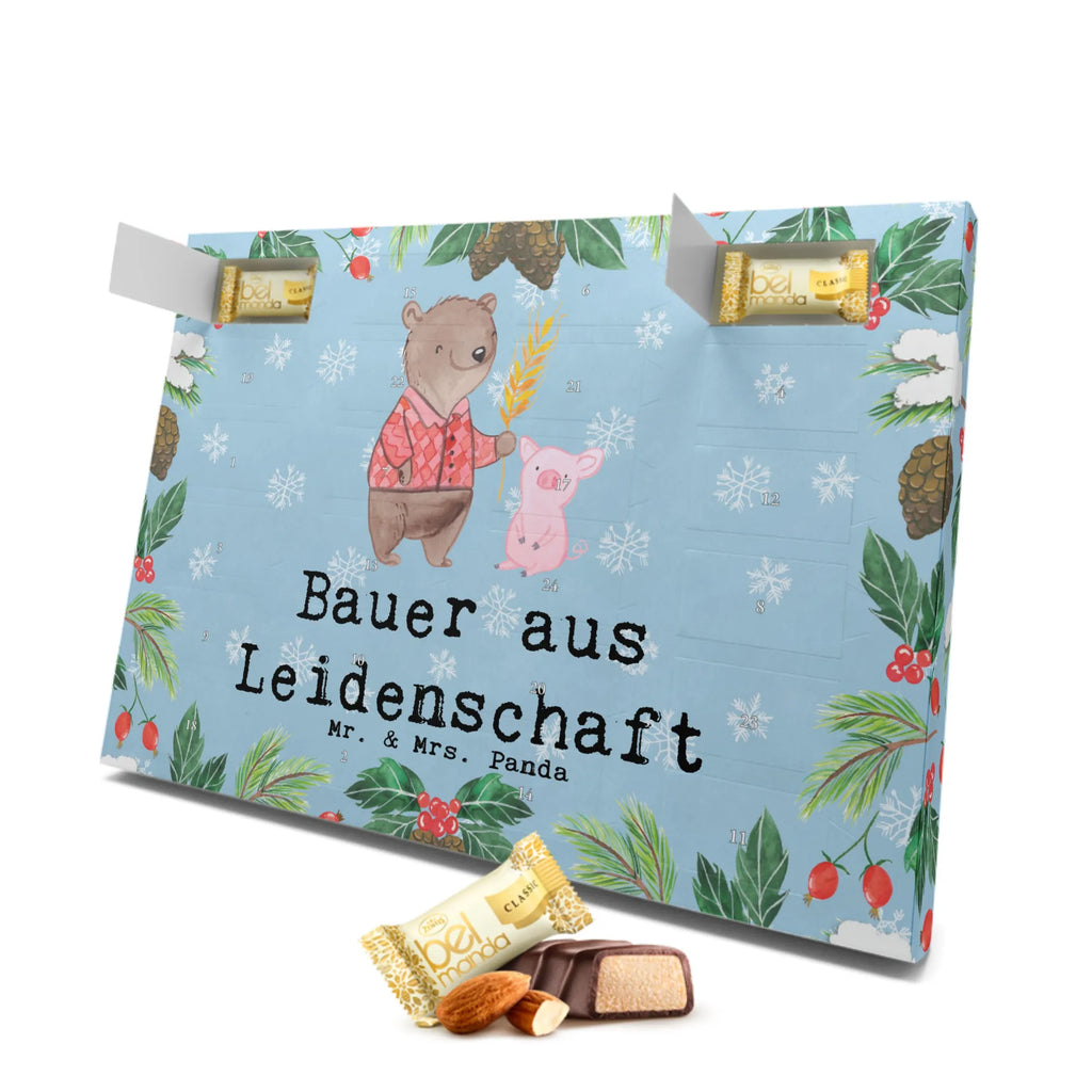 Marzipan Adventskalender Bauer Leidenschaft Marzipan Adventskalender, Beruf, Ausbildung, Jubiläum, Abschied, Rente, Kollege, Kollegin, Geschenk, Schenken, Arbeitskollege, Mitarbeiter, Firma, Danke, Dankeschön, Bauernhof, Agronom, Farmer, Tierwirt, Landwirt; Bauer