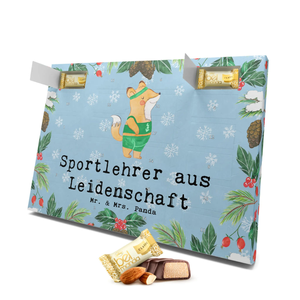 Marzipan Adventskalender Sportlehrer Leidenschaft Marzipan Adventskalender, Beruf, Ausbildung, Jubiläum, Abschied, Rente, Kollege, Kollegin, Geschenk, Schenken, Arbeitskollege, Mitarbeiter, Firma, Danke, Dankeschön