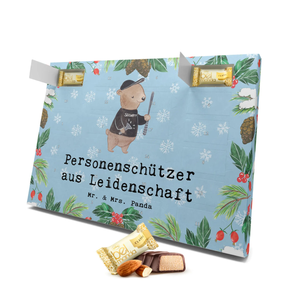 Marzipan Adventskalender Personenschützer Leidenschaft Marzipan Adventskalender, Beruf, Ausbildung, Jubiläum, Abschied, Rente, Kollege, Kollegin, Geschenk, Schenken, Arbeitskollege, Mitarbeiter, Firma, Danke, Dankeschön, Personenschützer, Bodyguard