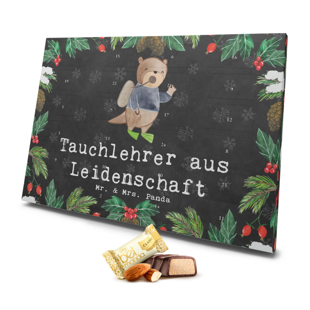 Marzipan Adventskalender Tauchlehrer Leidenschaft Marzipan Adventskalender, Beruf, Ausbildung, Jubiläum, Abschied, Rente, Kollege, Kollegin, Geschenk, Schenken, Arbeitskollege, Mitarbeiter, Firma, Danke, Dankeschön
