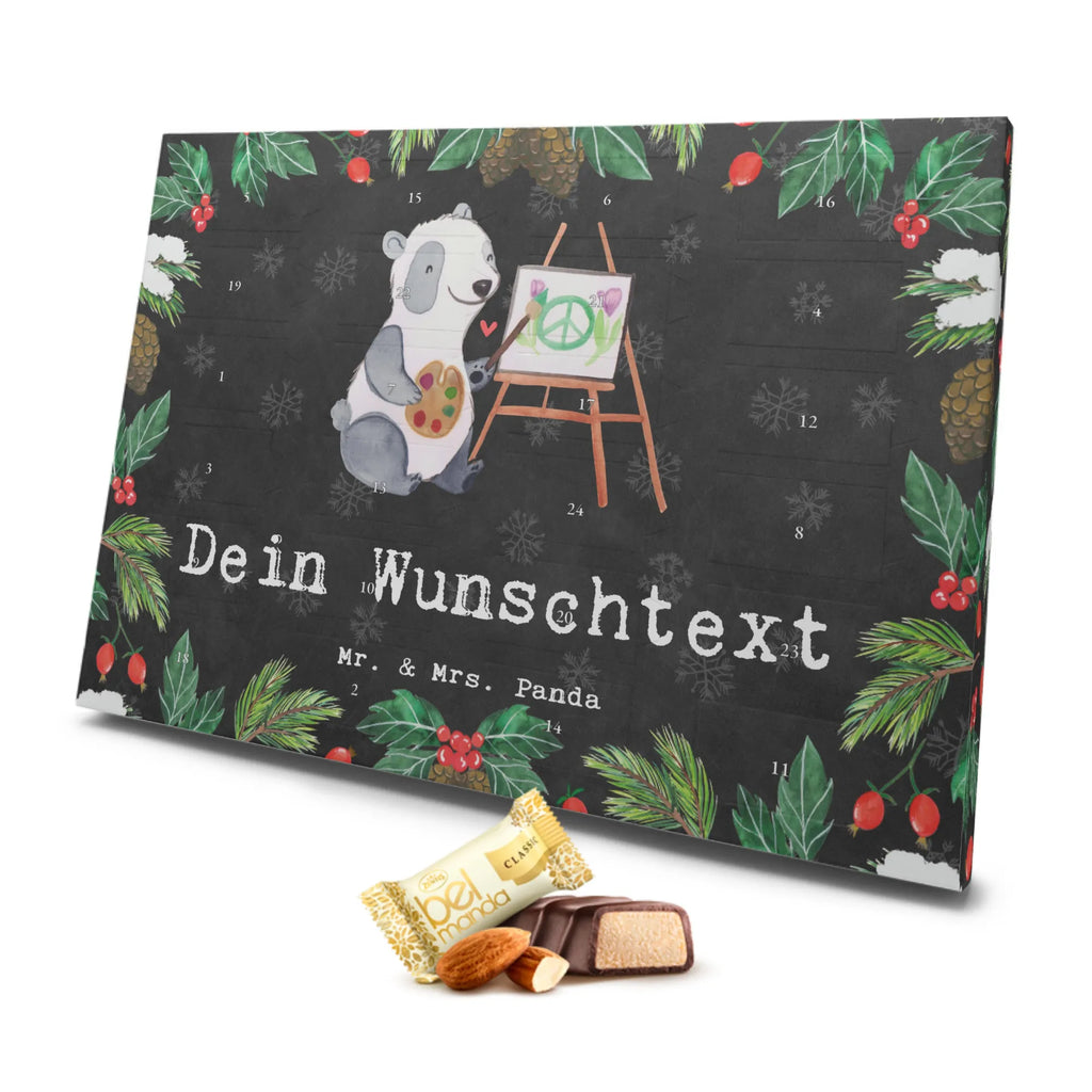 Personalisierter Marzipan Adventskalender Künstler Leidenschaft Personalisierter Marzipan Adventskalender, Beruf, Ausbildung, Jubiläum, Abschied, Rente, Kollege, Kollegin, Geschenk, Schenken, Arbeitskollege, Mitarbeiter, Firma, Danke, Dankeschön, Künstler, Galerie Eröffnung, Kunstmaler, Maler, Kunstschule