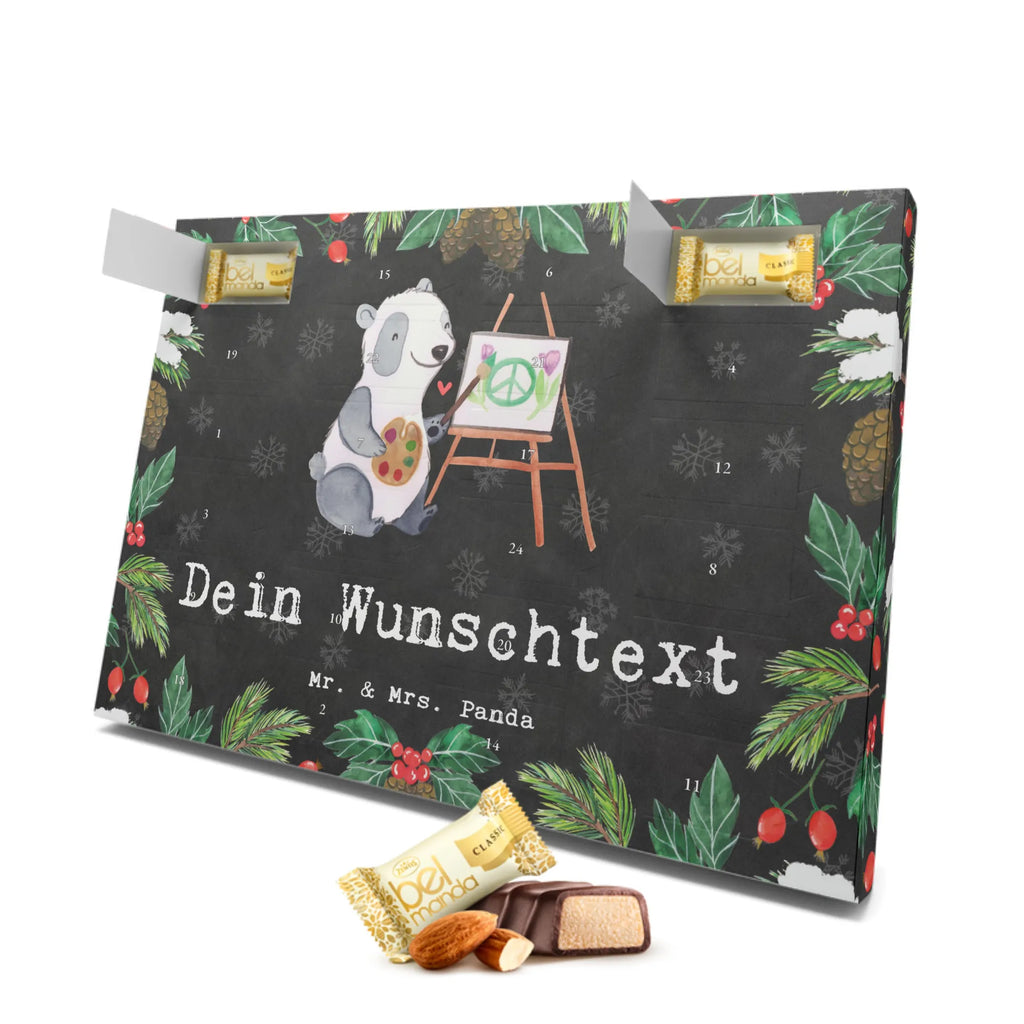 Personalisierter Marzipan Adventskalender Künstler Leidenschaft Personalisierter Marzipan Adventskalender, Beruf, Ausbildung, Jubiläum, Abschied, Rente, Kollege, Kollegin, Geschenk, Schenken, Arbeitskollege, Mitarbeiter, Firma, Danke, Dankeschön, Künstler, Galerie Eröffnung, Kunstmaler, Maler, Kunstschule