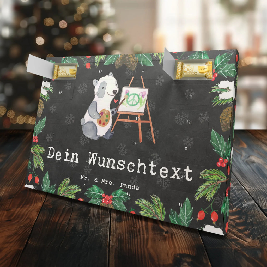 Personalisierter Marzipan Adventskalender Künstler Leidenschaft Personalisierter Marzipan Adventskalender, Beruf, Ausbildung, Jubiläum, Abschied, Rente, Kollege, Kollegin, Geschenk, Schenken, Arbeitskollege, Mitarbeiter, Firma, Danke, Dankeschön, Künstler, Galerie Eröffnung, Kunstmaler, Maler, Kunstschule