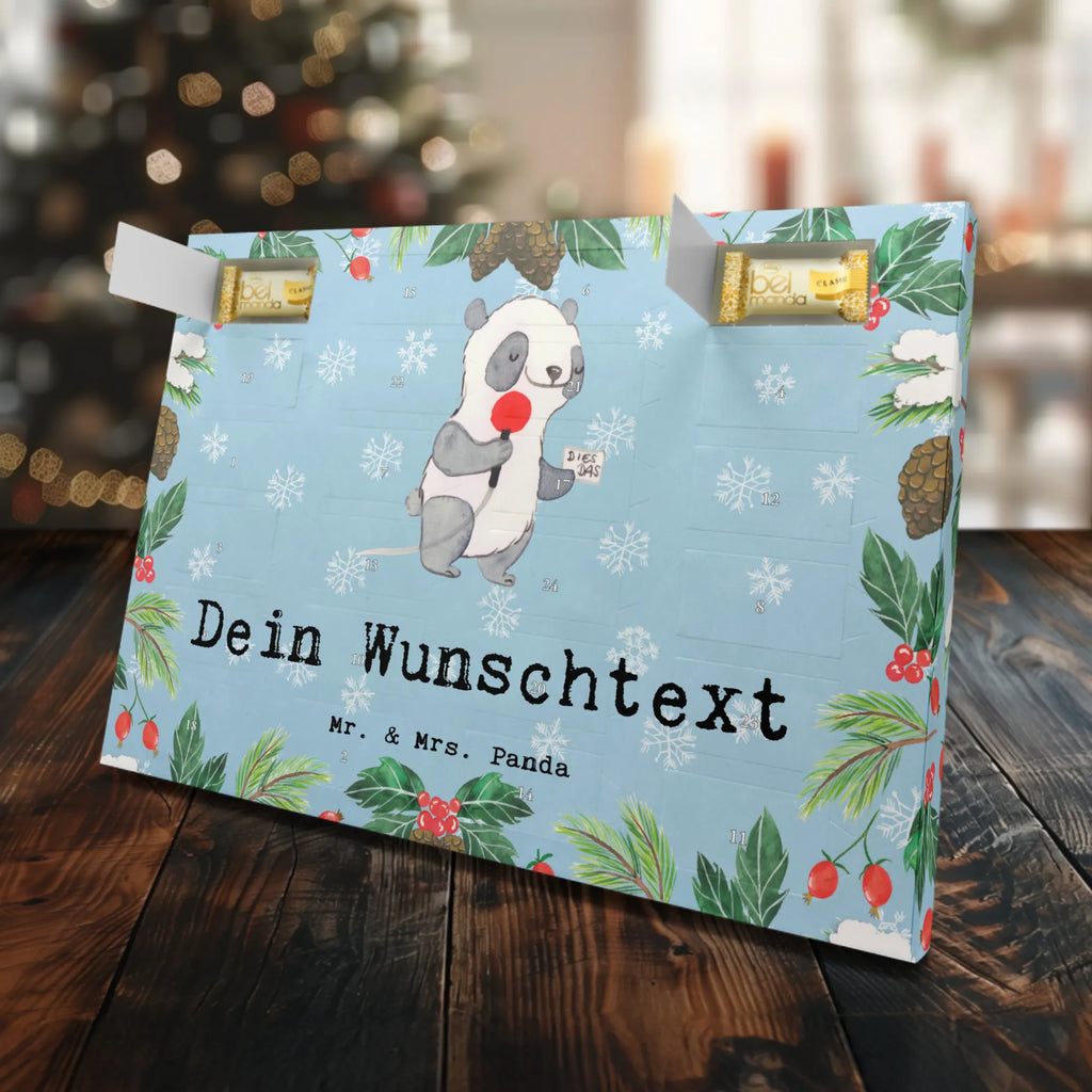 Personalisierter Marzipan Adventskalender Reporter Leidenschaft Personalisierter Marzipan Adventskalender, Beruf, Ausbildung, Jubiläum, Abschied, Rente, Kollege, Kollegin, Geschenk, Schenken, Arbeitskollege, Mitarbeiter, Firma, Danke, Dankeschön