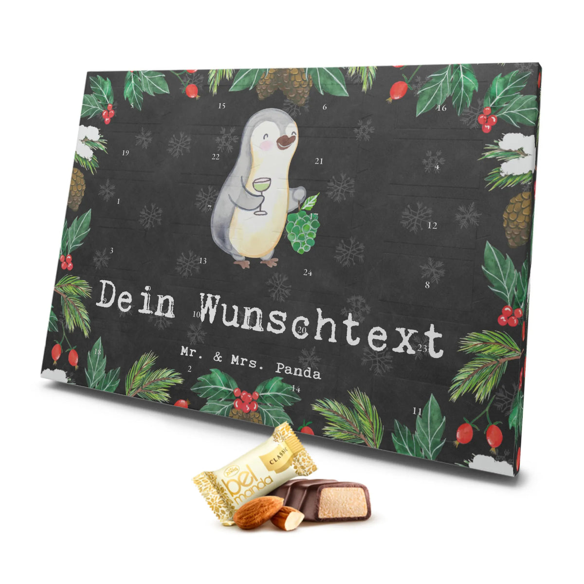 Personalisierter Marzipan Adventskalender Weinhändler Leidenschaft Personalisierter Marzipan Adventskalender, Beruf, Ausbildung, Jubiläum, Abschied, Rente, Kollege, Kollegin, Geschenk, Schenken, Arbeitskollege, Mitarbeiter, Firma, Danke, Dankeschön