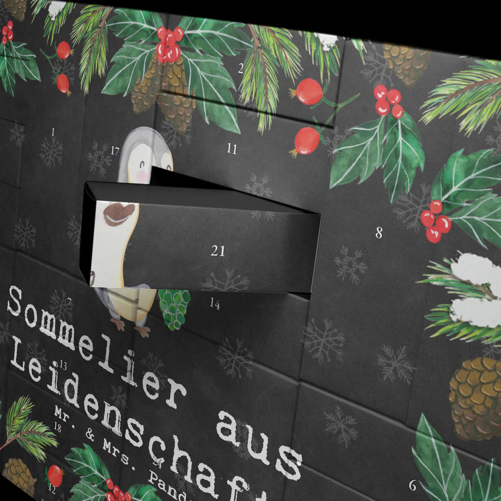 Fillable advent calendar Sommelier Passion gift, sayings, gift idea, best, farewell gift, passing exam, anniversary, retirement, promotion, job start, profession