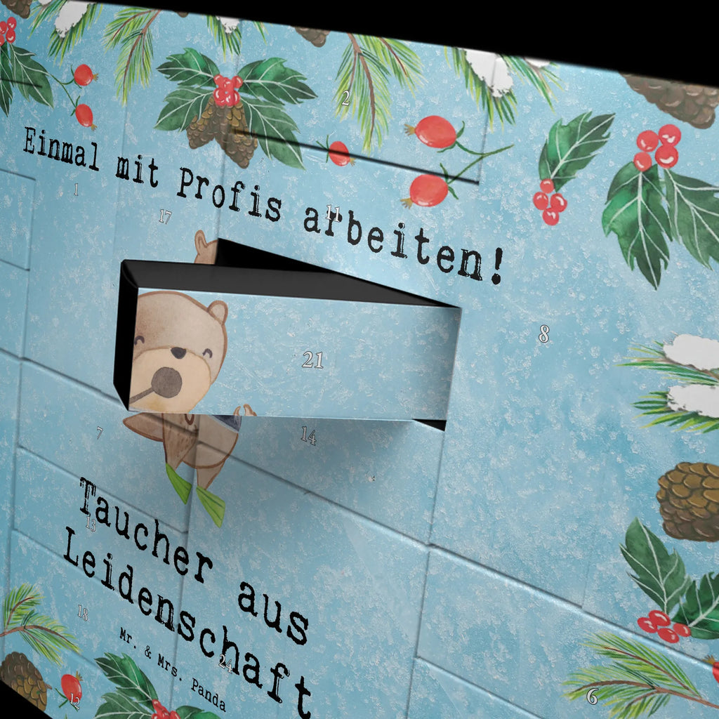 Fillable advent calendar diver passion gift, sayings, gift idea, best, farewell gift, passing exam, anniversary, retirement, promotion, job start, profession