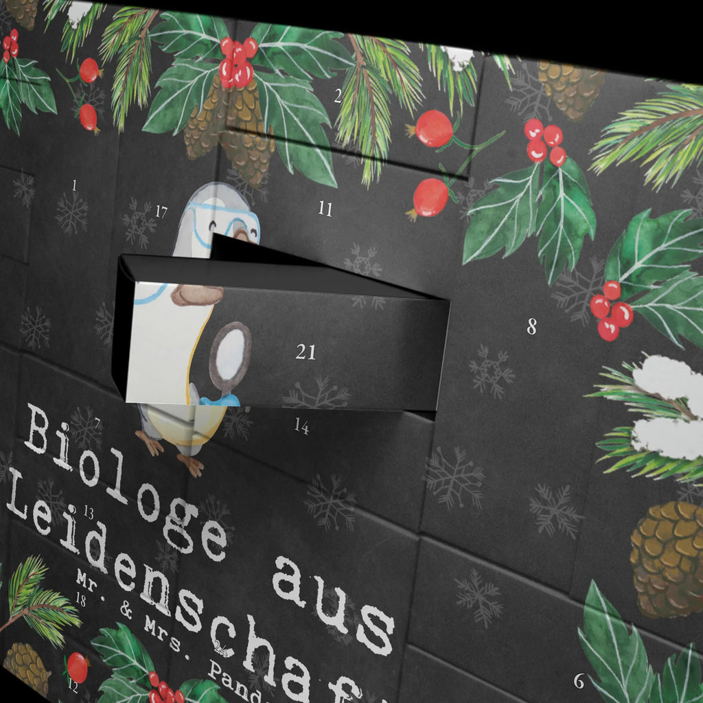 Fillable advent calendar biologist passion gift, sayings, gift idea, best, farewell gift, passing exam, anniversary, retirement, promotion, job start, profession