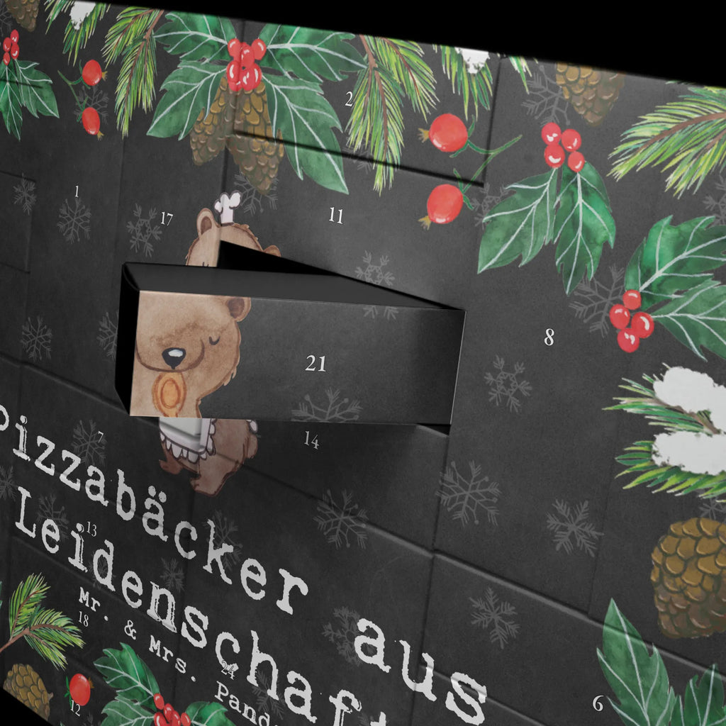 Fillable advent calendar Pizza Baker Passion gift, sayings, gift idea, best, farewell gift, passing exam, anniversary, retirement, promotion, job start, profession