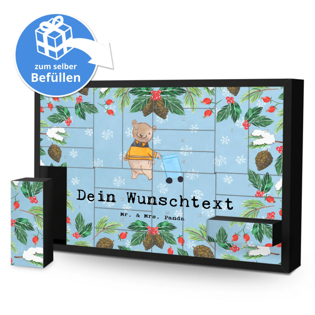 Personalisierter Befüllbarer Adventskalender Müllwerker Leidenschaft Adventskalender Zum Selbst Befüllen, Befüllbarer Adventskalender, Geschenk, Schenken, Jubiläum, Danke, Dankeschön, Beruf, Ausbildung, Abschied, Rente, Kollege, Kollegin, Arbeitskollege, Mitarbeiter, Firma, Müllwerker, Müllfahrer, Müllmann, Kehrichtmann, Müllentsorger, Fachkraft Kreislauf- und Abfallwirtschaft