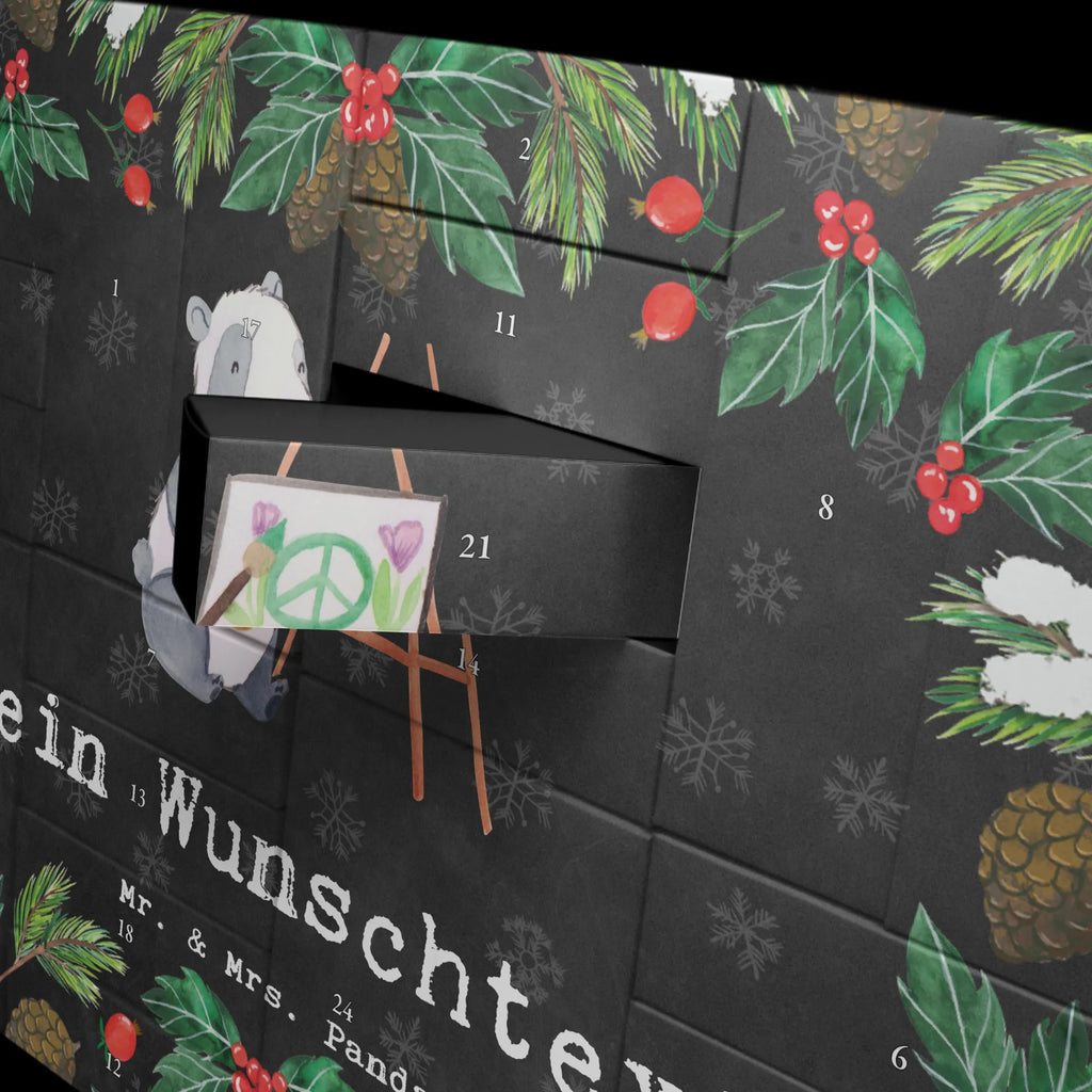 Personalisierter Befüllbarer Adventskalender Künstler Leidenschaft Befüllbarer Adventskalender, Adventskalender Zum Selbst Befüllen, Geschenk, Schenken, Jubiläum, Danke, Dankeschön, Beruf, Ausbildung, Abschied, Rente, Kollege, Kollegin, Arbeitskollege, Mitarbeiter, Firma, Kunstschule, Maler, Künstler, Galerie Eröffnung, Kunstmaler
