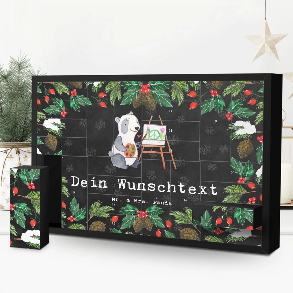 Personalisierter Befüllbarer Adventskalender Künstler Leidenschaft Befüllbarer Adventskalender, Adventskalender Zum Selbst Befüllen, Geschenk, Schenken, Jubiläum, Danke, Dankeschön, Beruf, Ausbildung, Abschied, Rente, Kollege, Kollegin, Arbeitskollege, Mitarbeiter, Firma, Kunstschule, Maler, Künstler, Galerie Eröffnung, Kunstmaler