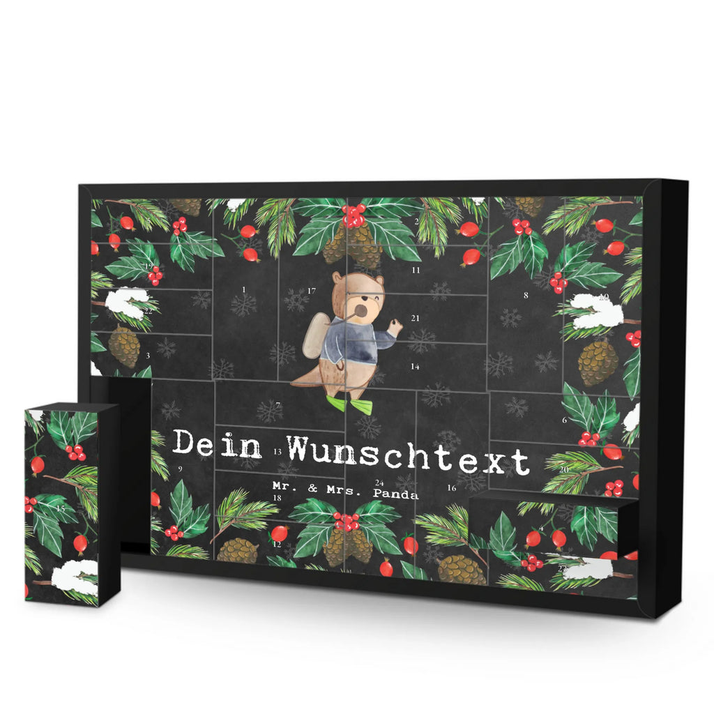 Personalisierter Befüllbarer Adventskalender Taucher Leidenschaft Adventskalender Zum Selbst Befüllen, Befüllbarer Adventskalender, Geschenk, Schenken, Jubiläum, Danke, Dankeschön, Beruf, Ausbildung, Abschied, Rente, Kollege, Kollegin, Arbeitskollege, Mitarbeiter, Firma
