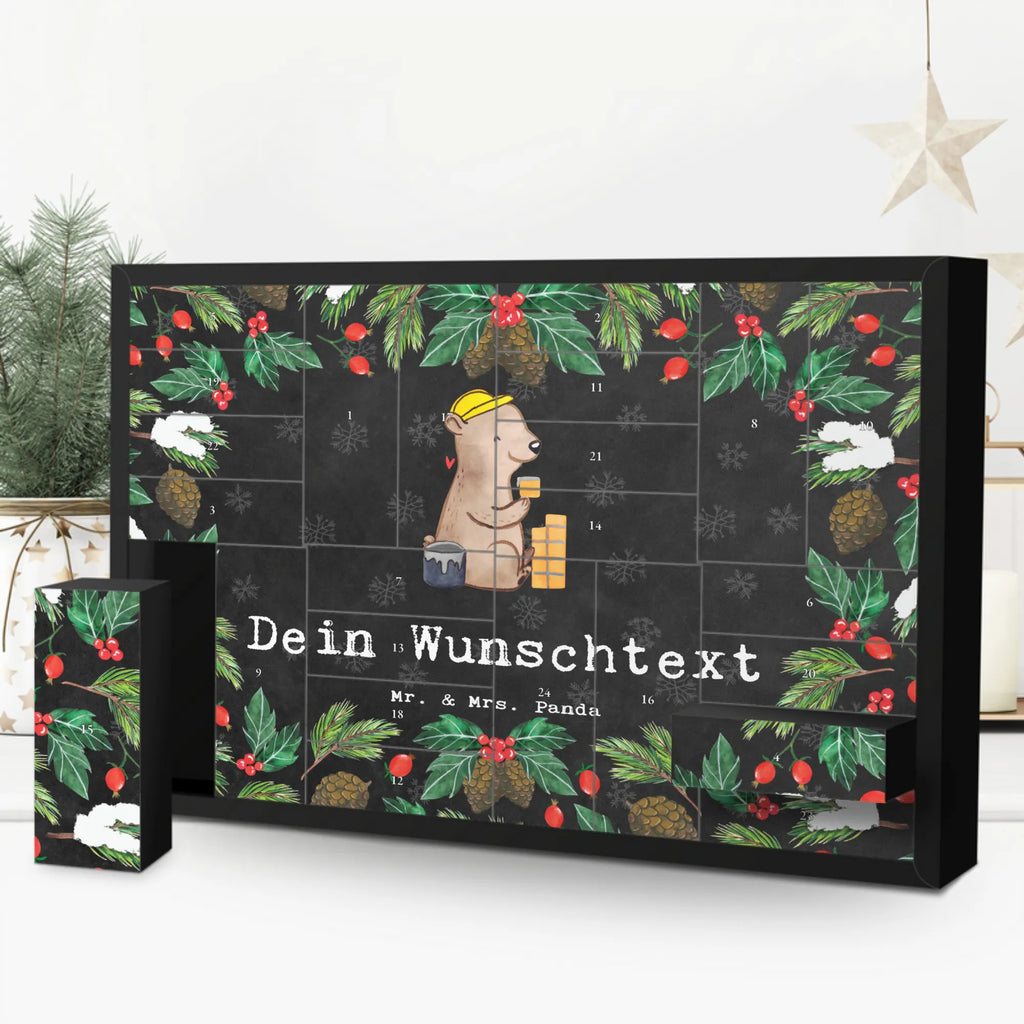 Personalisierter Befüllbarer Adventskalender Maurer Leidenschaft Befüllbarer Adventskalender, Adventskalender Zum Selbst Befüllen, Geschenk, Schenken, Jubiläum, Danke, Dankeschön, Beruf, Ausbildung, Abschied, Rente, Kollege, Kollegin, Arbeitskollege, Mitarbeiter, Firma, Maurermeister, Maurerbetrieb, Handwerker, Gesellenprüfung, Maurer