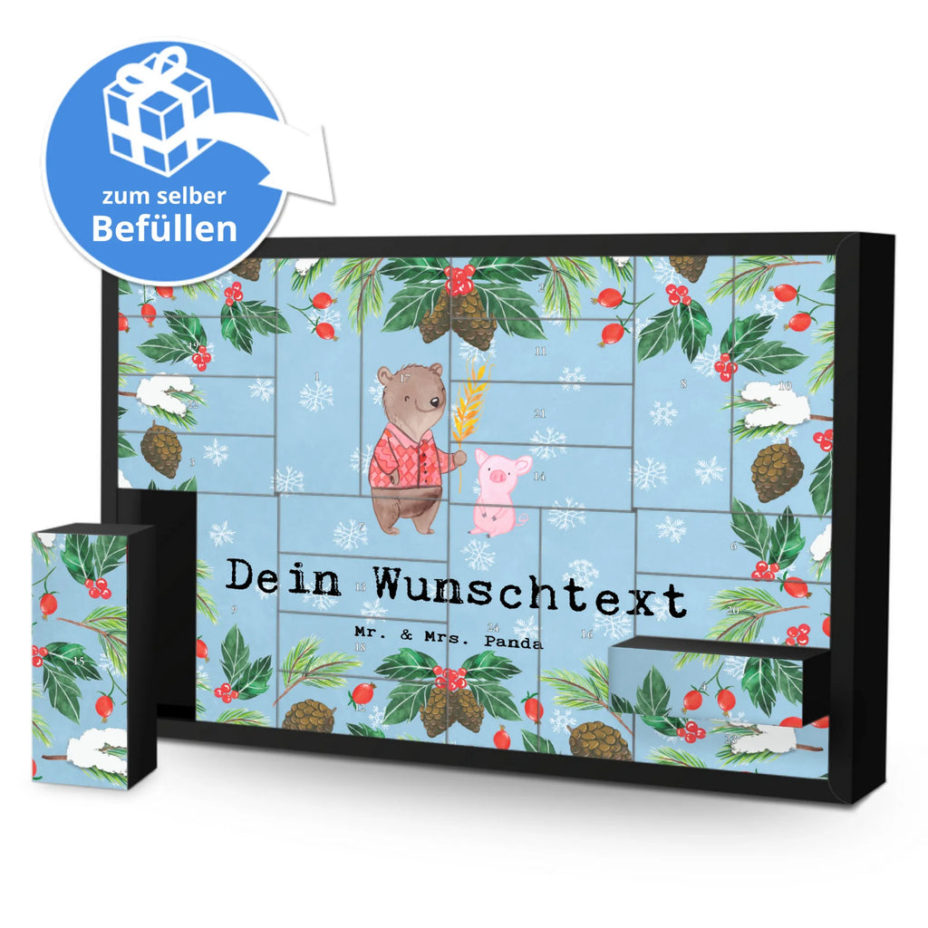 Personalisierter Befüllbarer Adventskalender Landwirt Leidenschaft Befüllbarer Adventskalender, Adventskalender Zum Selbst Befüllen, Geschenk, Schenken, Jubiläum, Danke, Dankeschön, Beruf, Ausbildung, Abschied, Rente, Kollege, Kollegin, Arbeitskollege, Mitarbeiter, Firma, Farmer, Tierwirt, Landwirt; Bauer, Bauernhof, Agronom
