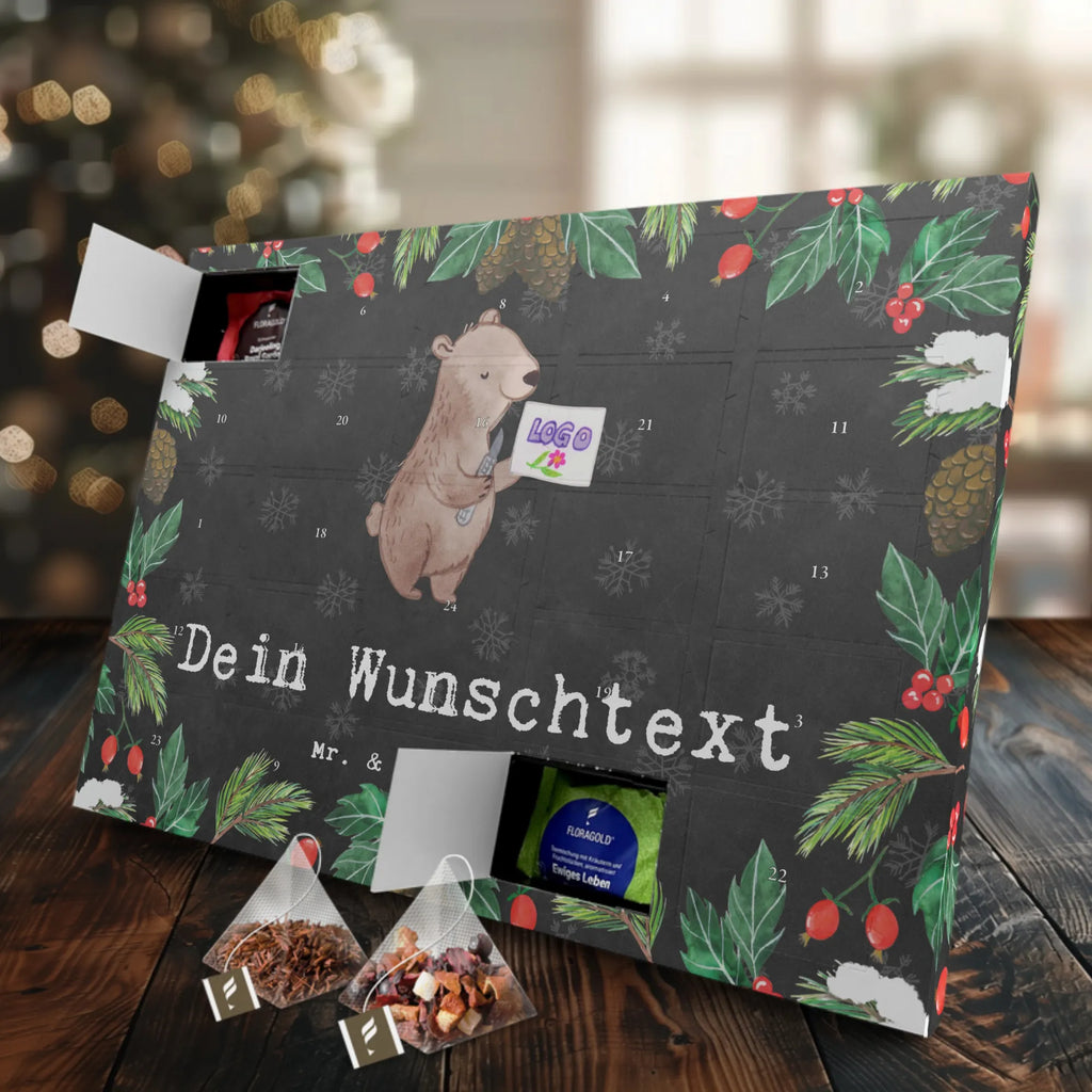 Personalisierter Tee Adventskalender Kaufmann für Marketingkommunikation Leidenschaft Personalisierter Tee Adventskalender, Geschenk, Schenken, Jubiläum, Danke, Dankeschön, Beruf, Ausbildung, Abschied, Rente, Kollege, Kollegin, Arbeitskollege, Mitarbeiter, Firma