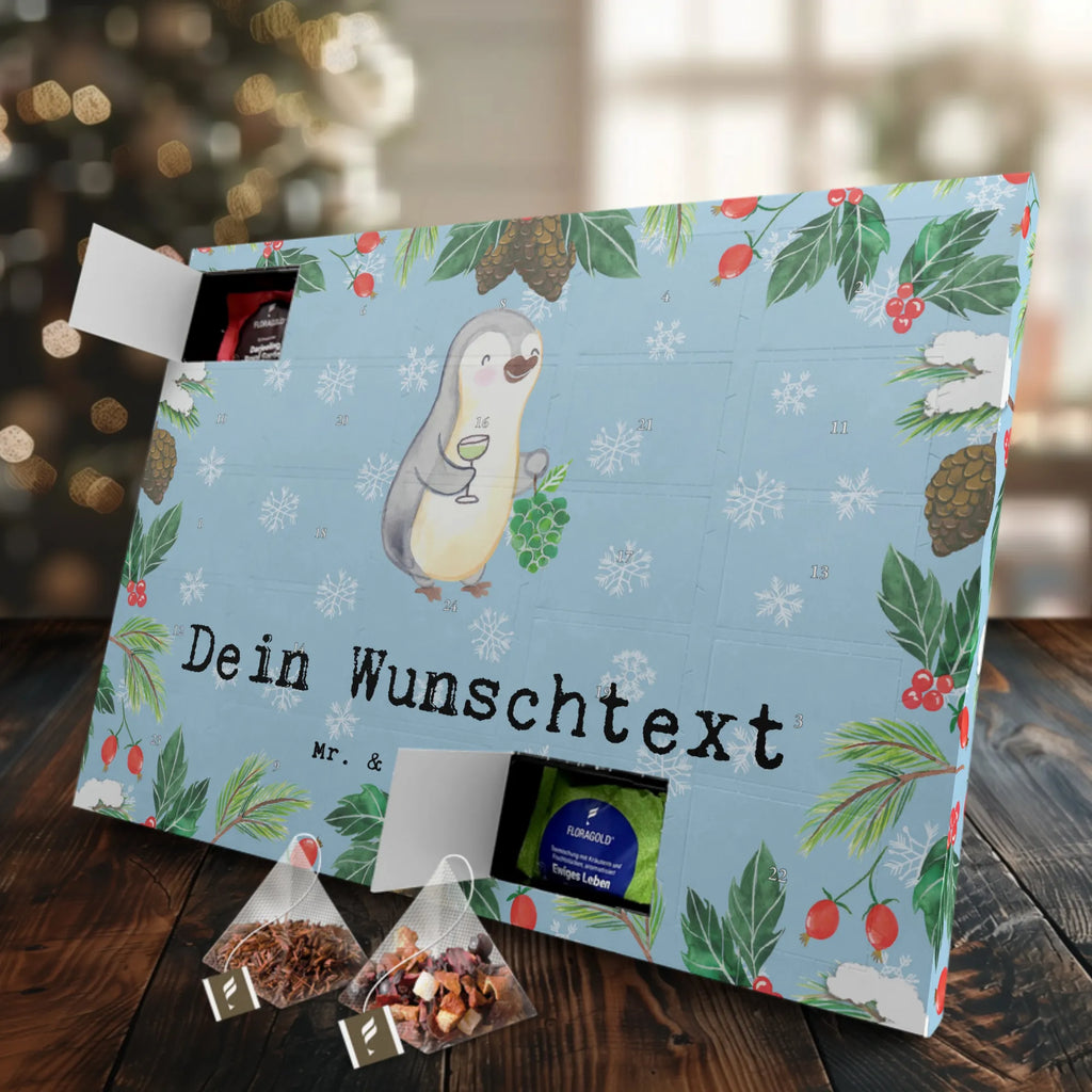 Personalisierter Tee Adventskalender Sommelier Leidenschaft Personalisierter Tee Adventskalender, Geschenk, Schenken, Jubiläum, Danke, Dankeschön, Beruf, Ausbildung, Abschied, Rente, Kollege, Kollegin, Arbeitskollege, Mitarbeiter, Firma