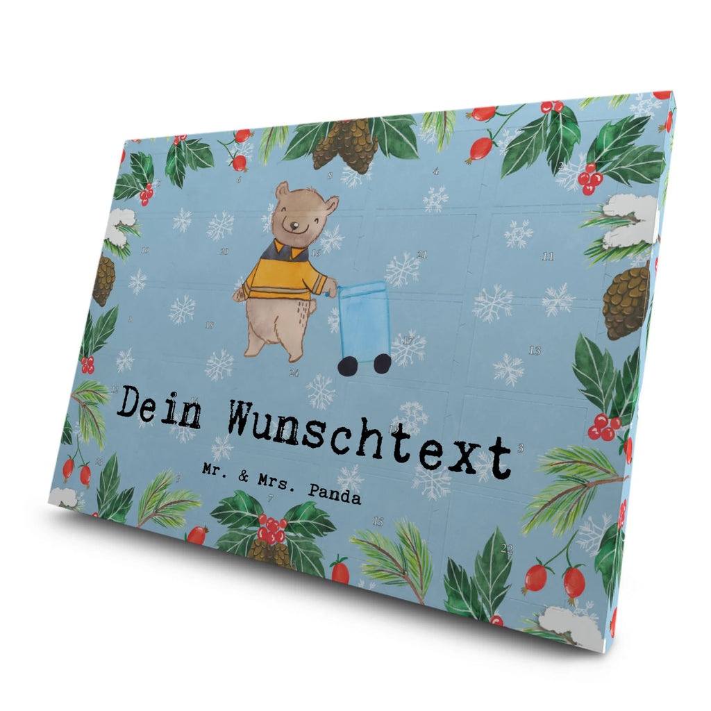 Personalisierter Tee Adventskalender Müllwerker Leidenschaft Personalisierter Tee Adventskalender, Geschenk, Schenken, Jubiläum, Danke, Dankeschön, Beruf, Ausbildung, Abschied, Rente, Kollege, Kollegin, Arbeitskollege, Mitarbeiter, Firma, Müllwerker, Müllentsorger, Müllmann, Fachkraft Kreislauf- und Abfallwirtschaft, Kehrichtmann, Müllfahrer