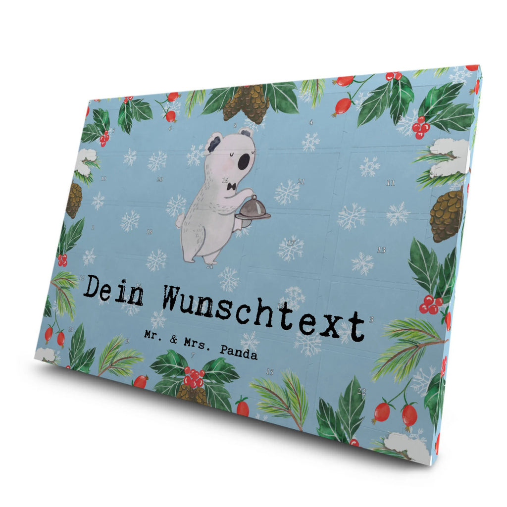 Personalisierter Tee Adventskalender Restaurantfachmann Leidenschaft Personalisierter Tee Adventskalender, Geschenk, Schenken, Jubiläum, Danke, Dankeschön, Beruf, Ausbildung, Abschied, Rente, Kollege, Kollegin, Arbeitskollege, Mitarbeiter, Firma