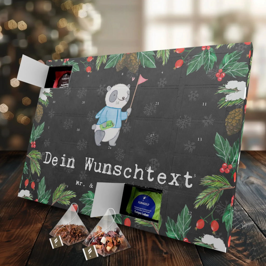 Personalisierter Tee Adventskalender Reiseleiter Leidenschaft Personalisierter Tee Adventskalender, Geschenk, Schenken, Jubiläum, Danke, Dankeschön, Beruf, Ausbildung, Abschied, Rente, Kollege, Kollegin, Arbeitskollege, Mitarbeiter, Firma
