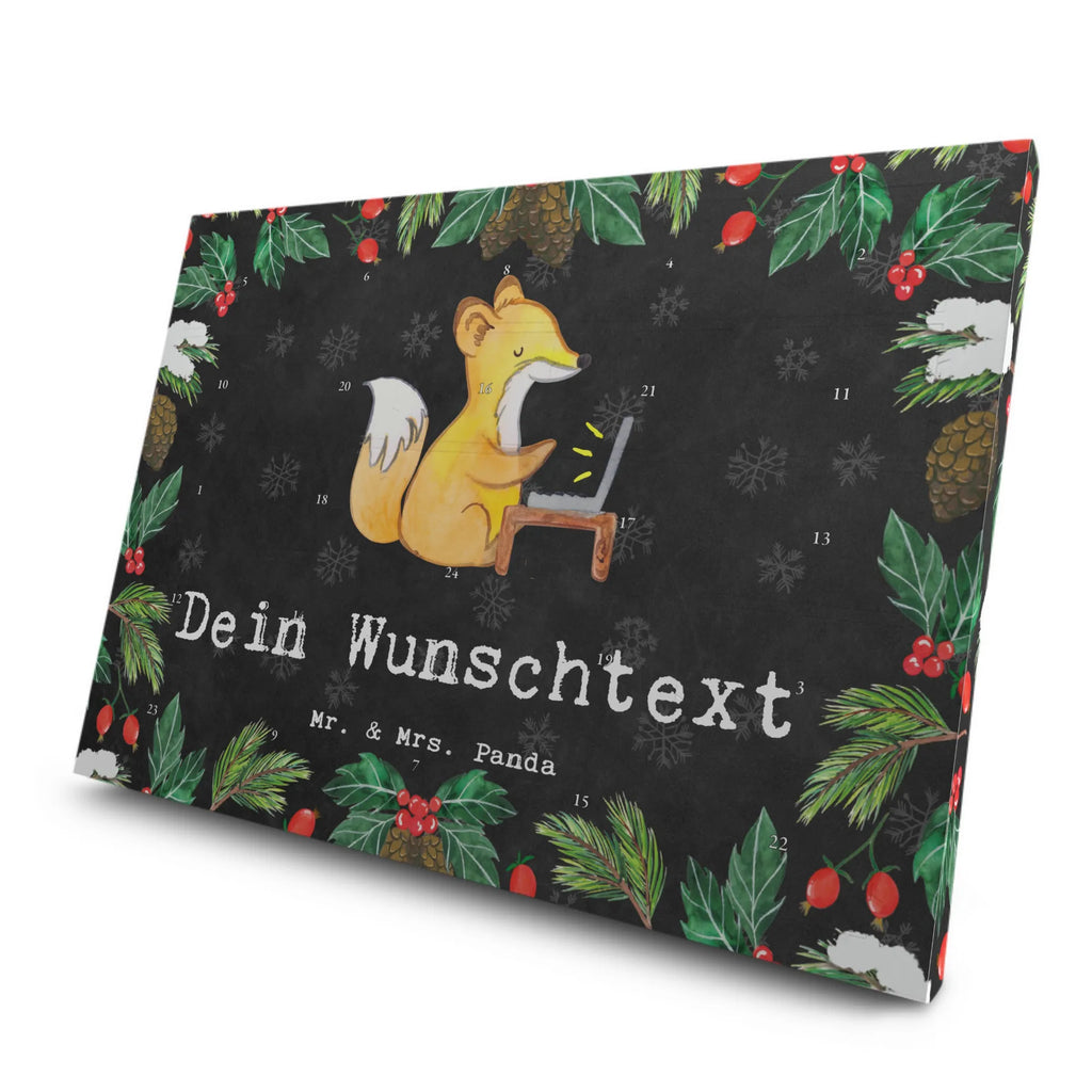 Personalisierter Tee Adventskalender Assistent Leidenschaft Personalisierter Tee Adventskalender, Geschenk, Schenken, Jubiläum, Danke, Dankeschön, Beruf, Ausbildung, Abschied, Rente, Kollege, Kollegin, Arbeitskollege, Mitarbeiter, Firma