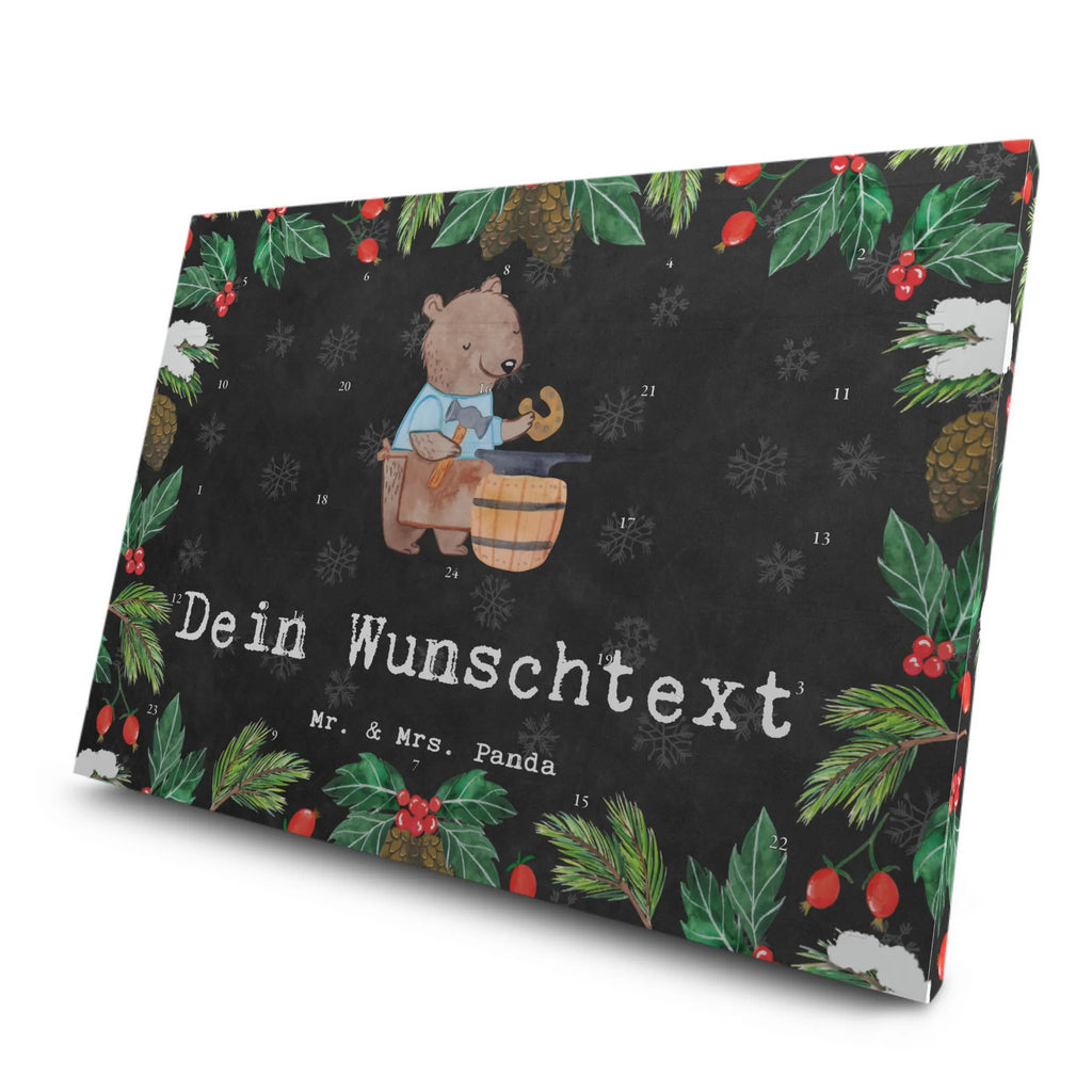 Personalisierter Tee Adventskalender Schmied Leidenschaft Personalisierter Tee Adventskalender, Geschenk, Schenken, Jubiläum, Danke, Dankeschön, Beruf, Ausbildung, Abschied, Rente, Kollege, Kollegin, Arbeitskollege, Mitarbeiter, Firma