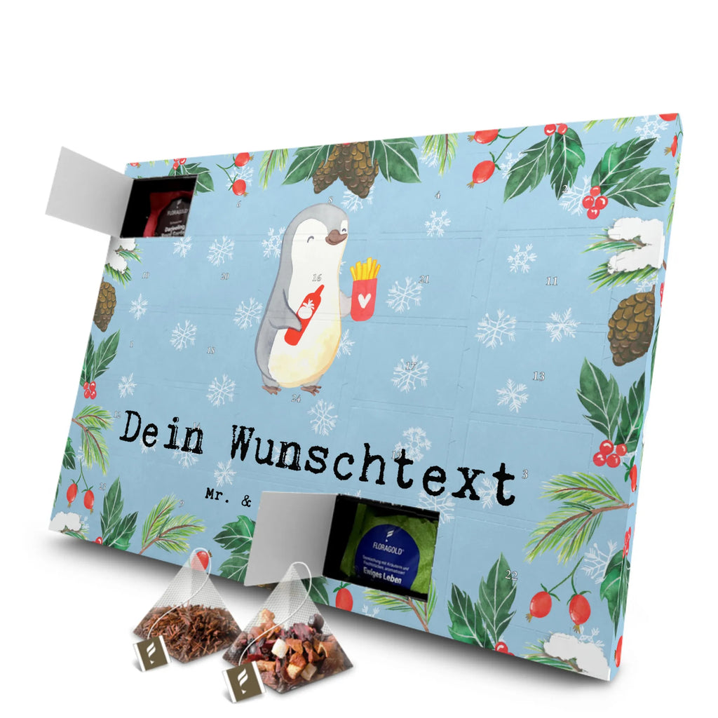 Personalisierter Tee Adventskalender Imbissverkäufer Leidenschaft Personalisierter Tee Adventskalender, Geschenk, Schenken, Jubiläum, Danke, Dankeschön, Beruf, Ausbildung, Abschied, Rente, Kollege, Kollegin, Arbeitskollege, Mitarbeiter, Firma, Imbissbesitzer, Pommesverkäufer, Pommesliebe, Imbissverkäufer