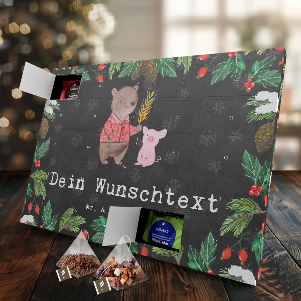  rolnik Pasja Personalisierter Tee Adventskalender, Geschenk, Schenken, Jubiläum, Danke, Dankeschön, Beruf, Ausbildung, Abschied, Rente, Kollege, Kollegin, Arbeitskollege, Mitarbeiter, Firma, Farmer, Landwirt; Bauer, Tierwirt, Bauernhof, Agronom