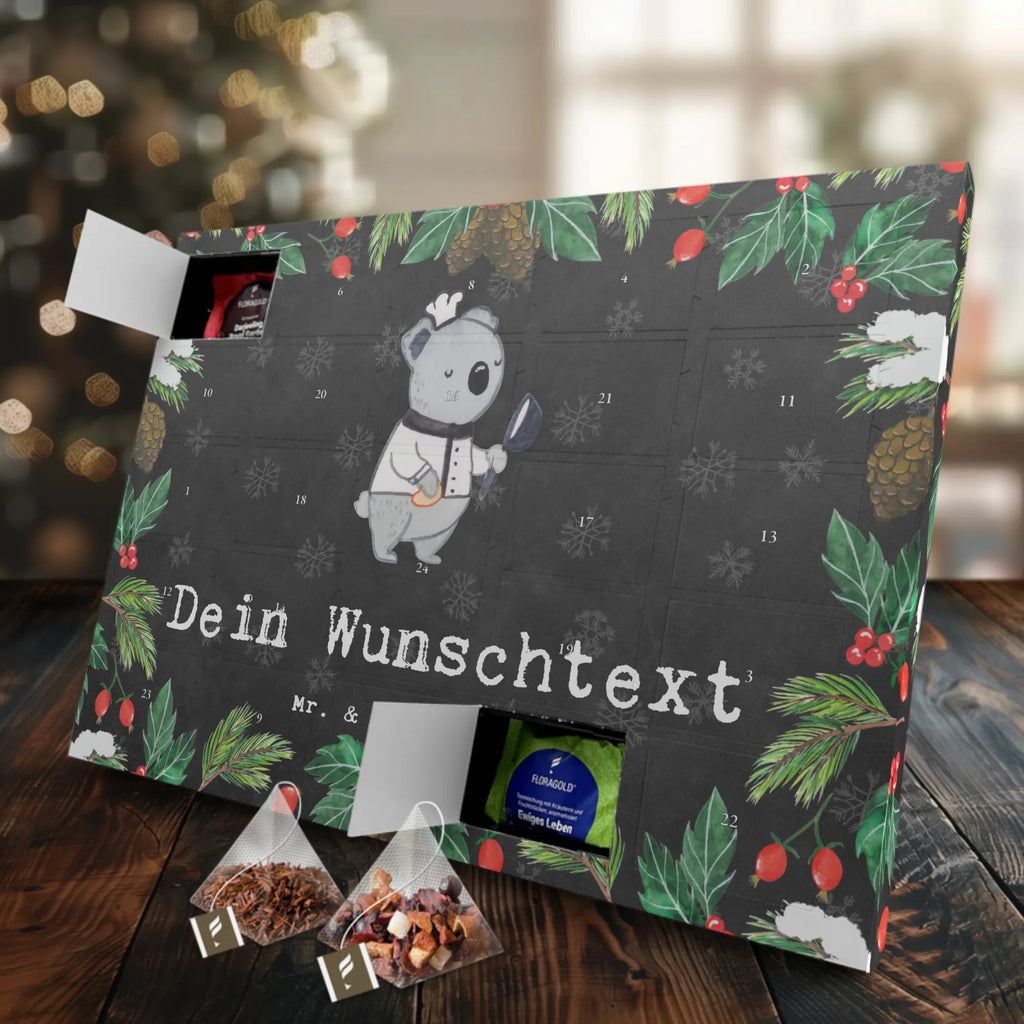 Personalisierter Tee Adventskalender Beikoch Leidenschaft Personalisierter Tee Adventskalender, Geschenk, Schenken, Jubiläum, Danke, Dankeschön, Beruf, Ausbildung, Abschied, Rente, Kollege, Kollegin, Arbeitskollege, Mitarbeiter, Firma, Gastronomie, Hilfskoch, Jungkoch, Spülhilfe, Restaurant, Koch, Küchenhilfe, Beikoch