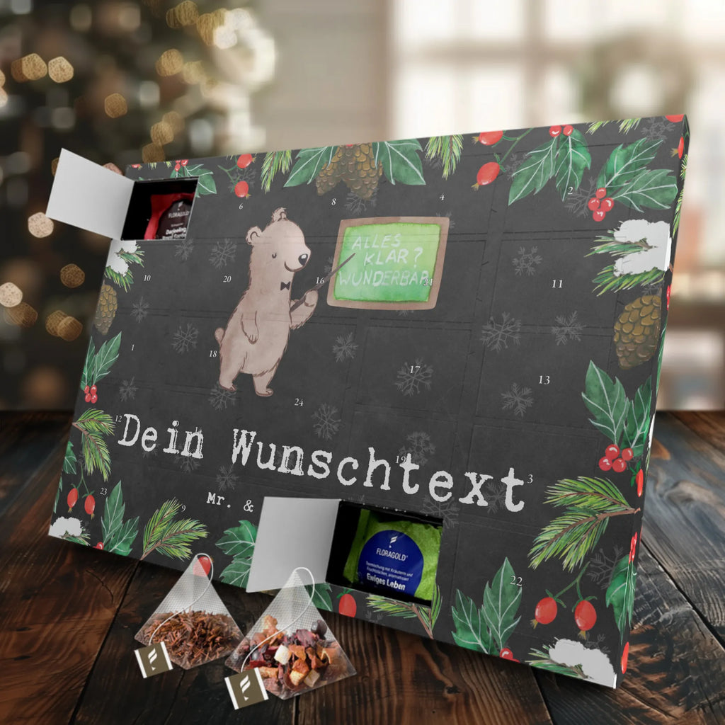 Personalisierter Tee Adventskalender Kunstlehrer Leidenschaft Personalisierter Tee Adventskalender, Geschenk, Schenken, Jubiläum, Danke, Dankeschön, Beruf, Ausbildung, Abschied, Rente, Kollege, Kollegin, Arbeitskollege, Mitarbeiter, Firma, Kunstlehrer, Kunstunterricht, Kunstschule