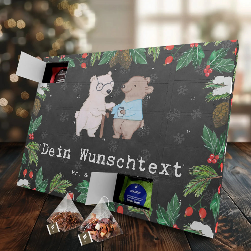 Personalisierter Tee Adventskalender Altenpfleger Leidenschaft Personalisierter Tee Adventskalender, Geschenk, Schenken, Jubiläum, Danke, Dankeschön, Beruf, Ausbildung, Abschied, Rente, Kollege, Kollegin, Arbeitskollege, Mitarbeiter, Firma, Pfleger, Altenheim Eröffnung, Altenpfleger