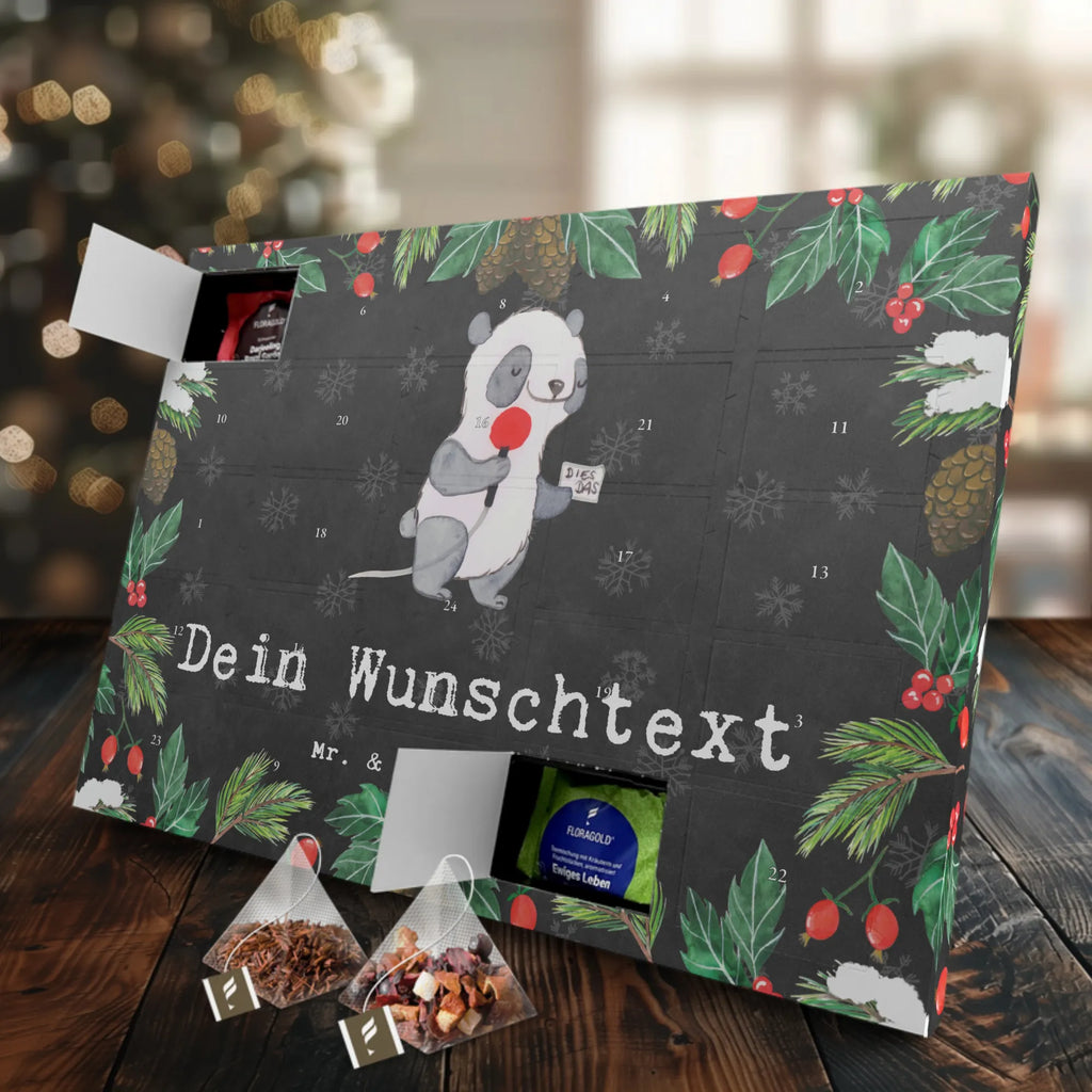 Personalisierter Tee Adventskalender Sportreporter Leidenschaft Personalisierter Tee Adventskalender, Geschenk, Schenken, Jubiläum, Danke, Dankeschön, Beruf, Ausbildung, Abschied, Rente, Kollege, Kollegin, Arbeitskollege, Mitarbeiter, Firma