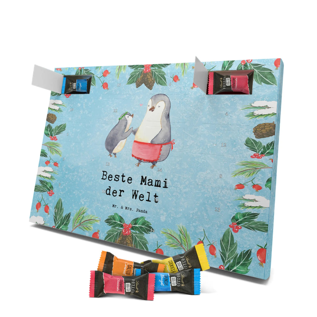 Chocolate advent calendar penguin Best mom in the world gift, birthday, gift idea, birthday present, giving, thank you, for, make you happy, gift tip, Daughter, Super Mom, Best, Best Mom, Thank You, Mother, Mother&#39;s Day, Son