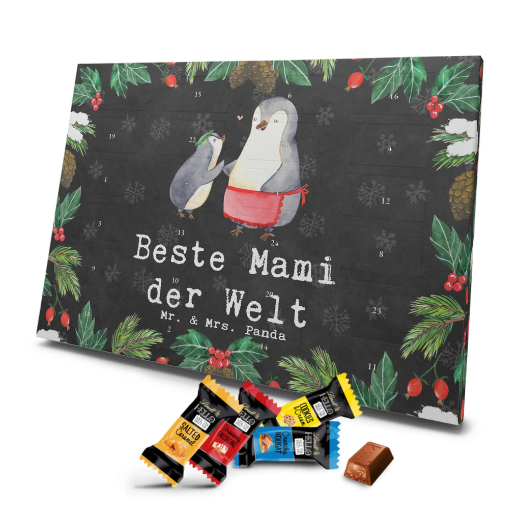 Chocolate advent calendar penguin Best mom in the world gift, birthday, gift idea, birthday present, giving, thank you, for, make you happy, gift tip, Daughter, Super Mom, Best, Best Mom, Thank You, Mother, Mother&#39;s Day, Son