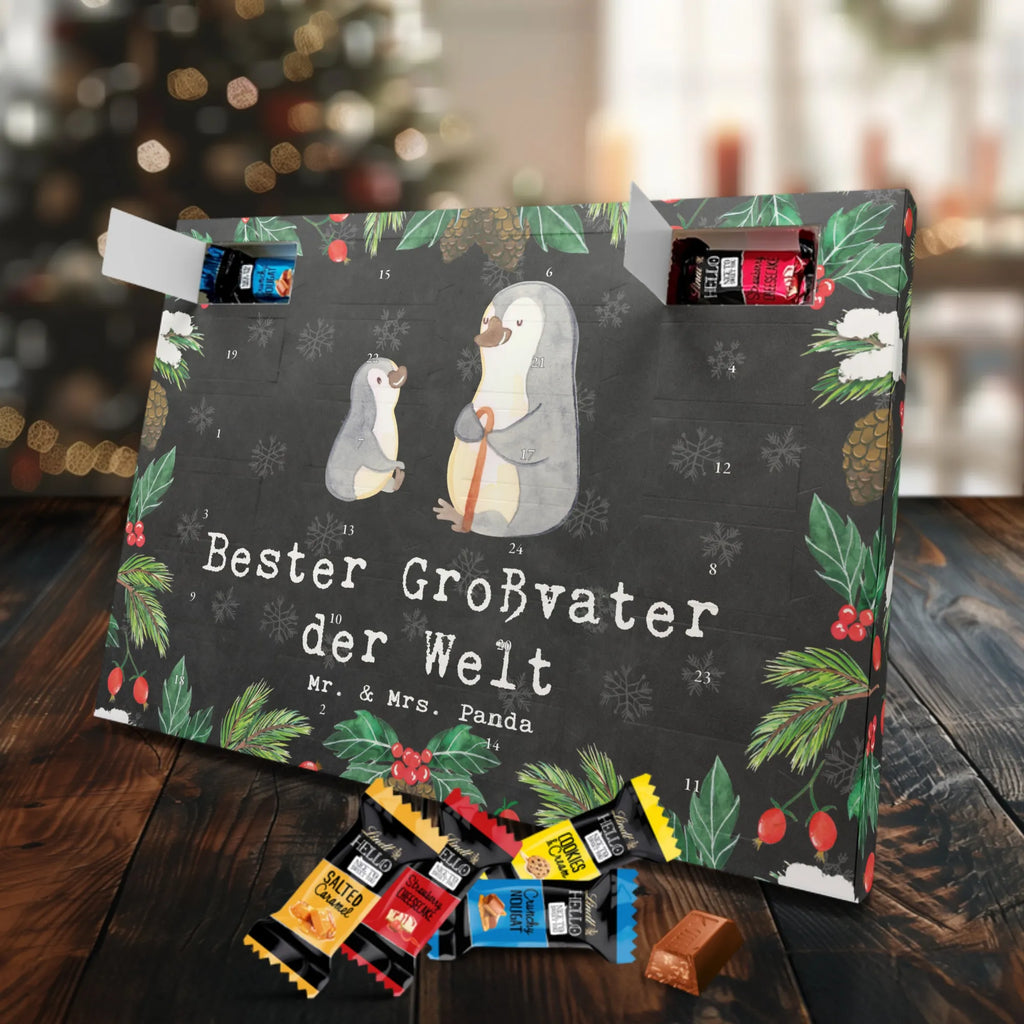 Chocolate advent calendar penguin Best grandfather in the world gift, thank you, birthday present, giving, birthday, gift tip, make you happy, for, gift idea, granddaughter, Grandfather, grandchild, grandson, grandpa. Grandpa, little thing, grandparents, grandpa, best