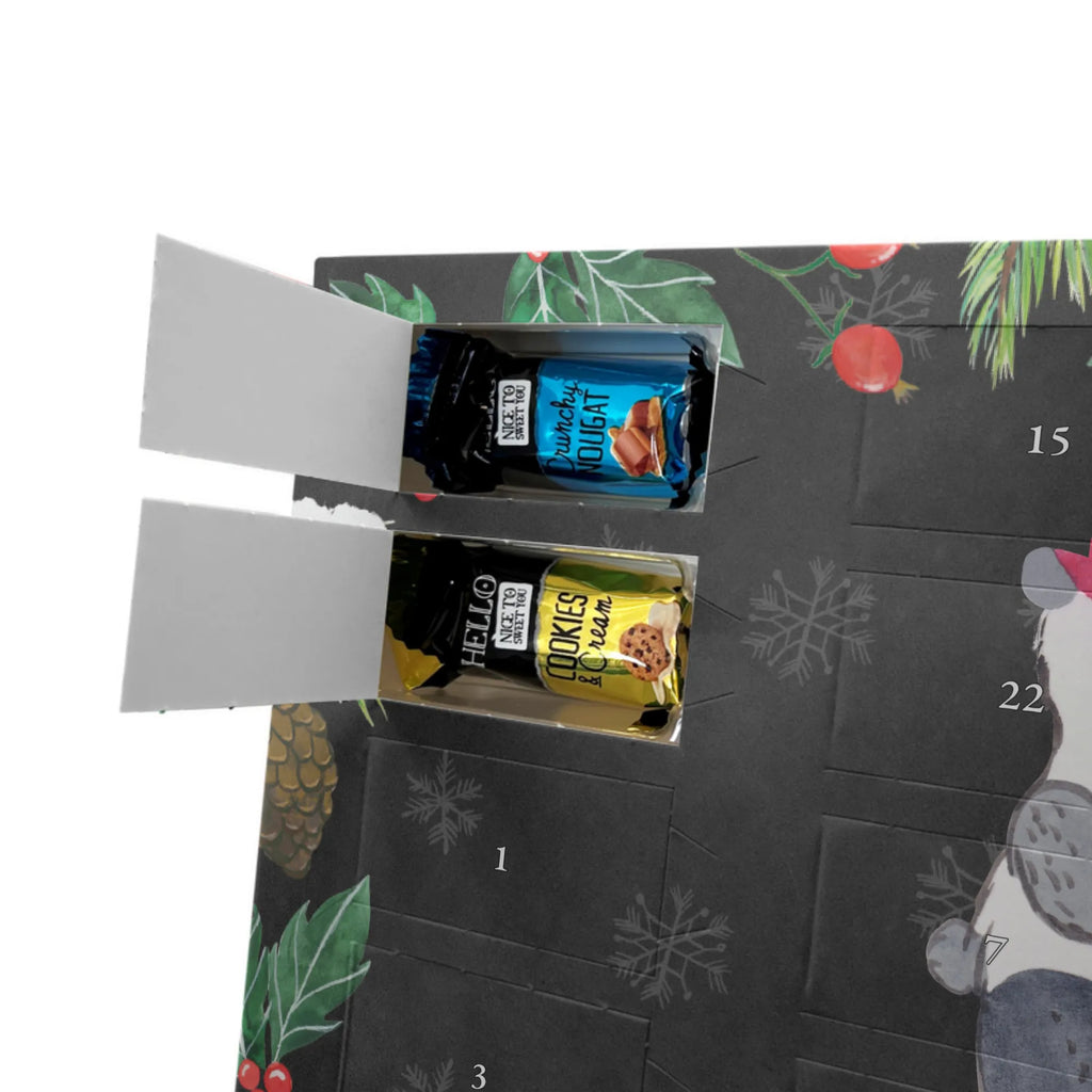 Chocolate advent calendar panda best sister in the world gift, birthday, gift idea, birthday present, giving, thank you, for, make you happy, gift tip, Gift, Best, Daughter, Siblings, Trifle, Sisters, Children