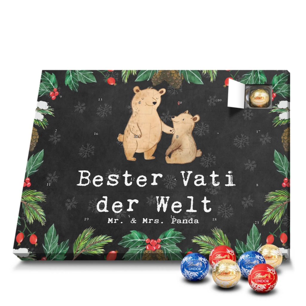 Chocolate advent calendar bear World&#39;s Best Dad gift, birthday, gift idea, birthday present, giving, thank you, for, make you happy, gift tip, best, gift father, parents, Father, man, little thing