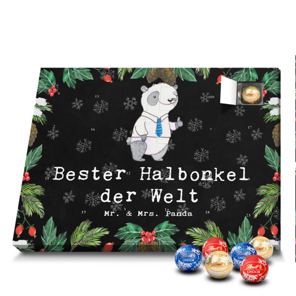 Chocolate advent calendar panda Best half uncle in the world gift, thank you, birthday present, giving, birthday, gift tip, make you happy, for, gift idea, step, step-sibling, half-uncle, trifle, step-uncle, Uncle, best uncle