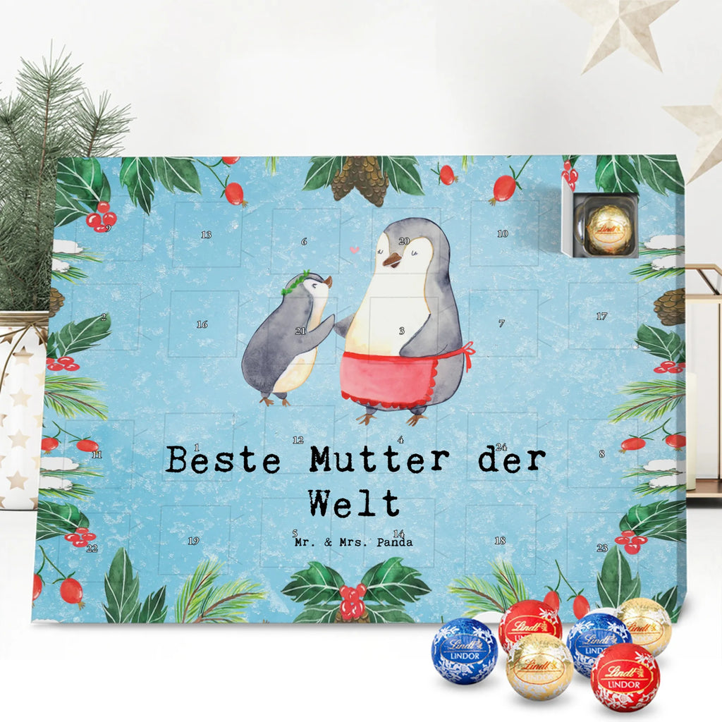 Chocolate advent calendar penguin best mom in the world gift, thank you, birthday present, giving, birthday, gift tip, make you happy, for, gift idea, Daughter, Best Mom, Best, Super Mom, Mother&#39;s Day, Son, Thank You, Mother