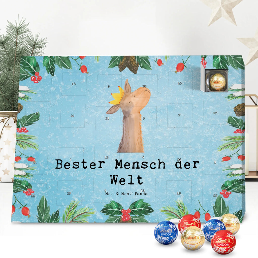 Chocolate advent calendar lama best person in the world gift, thank you, birthday present, giving, birthday, gift tip, make you happy, for, gift idea, darling, husband, role model, Valentine&#39;s Day, wife, greatest person, Favorite person