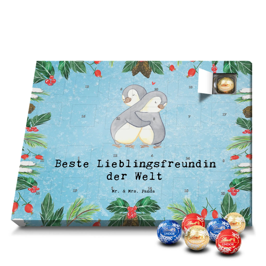 Chocolate advent calendar penguin Best favorite friend in the world gift, birthday, gift idea, birthday present, giving, thank you, for, make you happy, gift tip, girlfriend, best friend, heart, darling, Favorite friend, favorite person