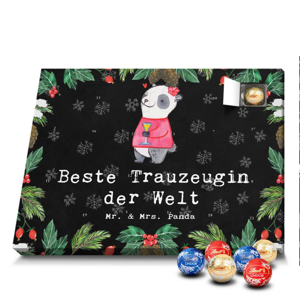 Chocolate advent calendar panda Best Maid of Honor in the World gift, birthday, gift idea, birthday present, giving, thank you, for, make you happy, gift tip, wedding ceremony, girlfriend, church, bride, registry office, wedding, marriage, witness, Maid of honor