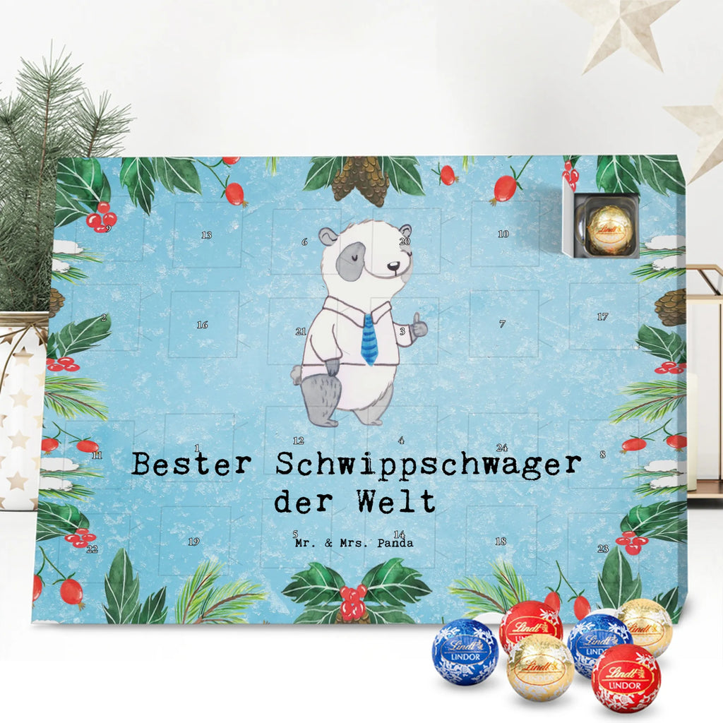 Chocolate advent calendar panda Best brother-in-law in the world gift, thank you, birthday present, giving, birthday, gift tip, make you happy, for, gift idea, married, relatives, spouse&#39;s brother-in-law, brother-in-law