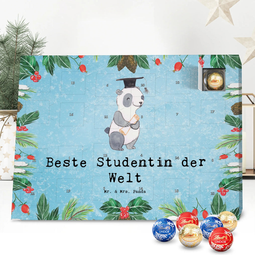 Chocolate advent calendar penguin Best student in the world gift, birthday, gift idea, birthday present, giving, thank you, for, make you happy, gift tip, students, graduation, fun, college, daughter, university, model student, study