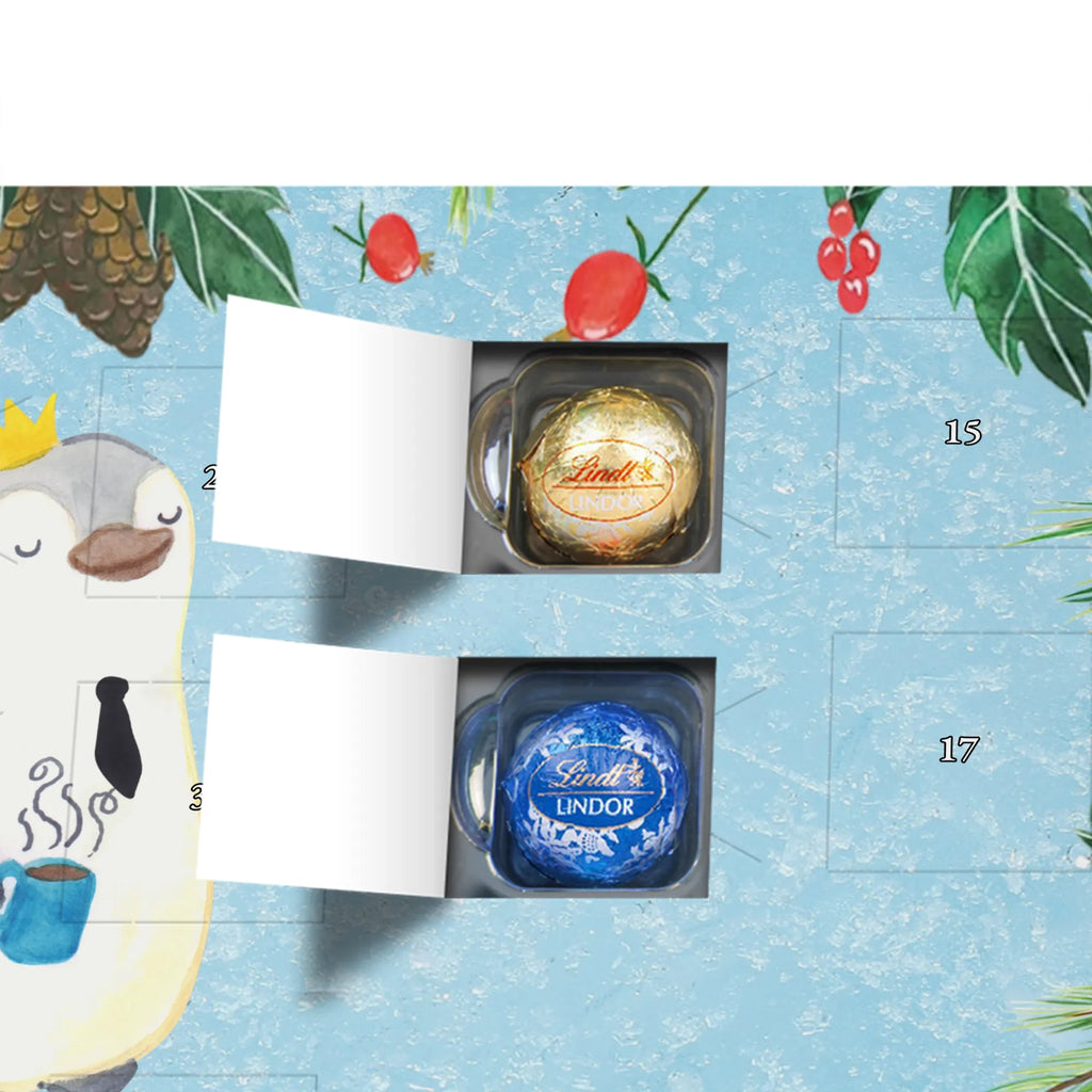 Chocolate advent calendar penguin Best son in law gift, birthday, gift idea, birthday present, giving, thank you, for, make you happy, gift tip, Son-in-law, daughter, wedding, by marriage, son&#39;s wife, wife, marriage