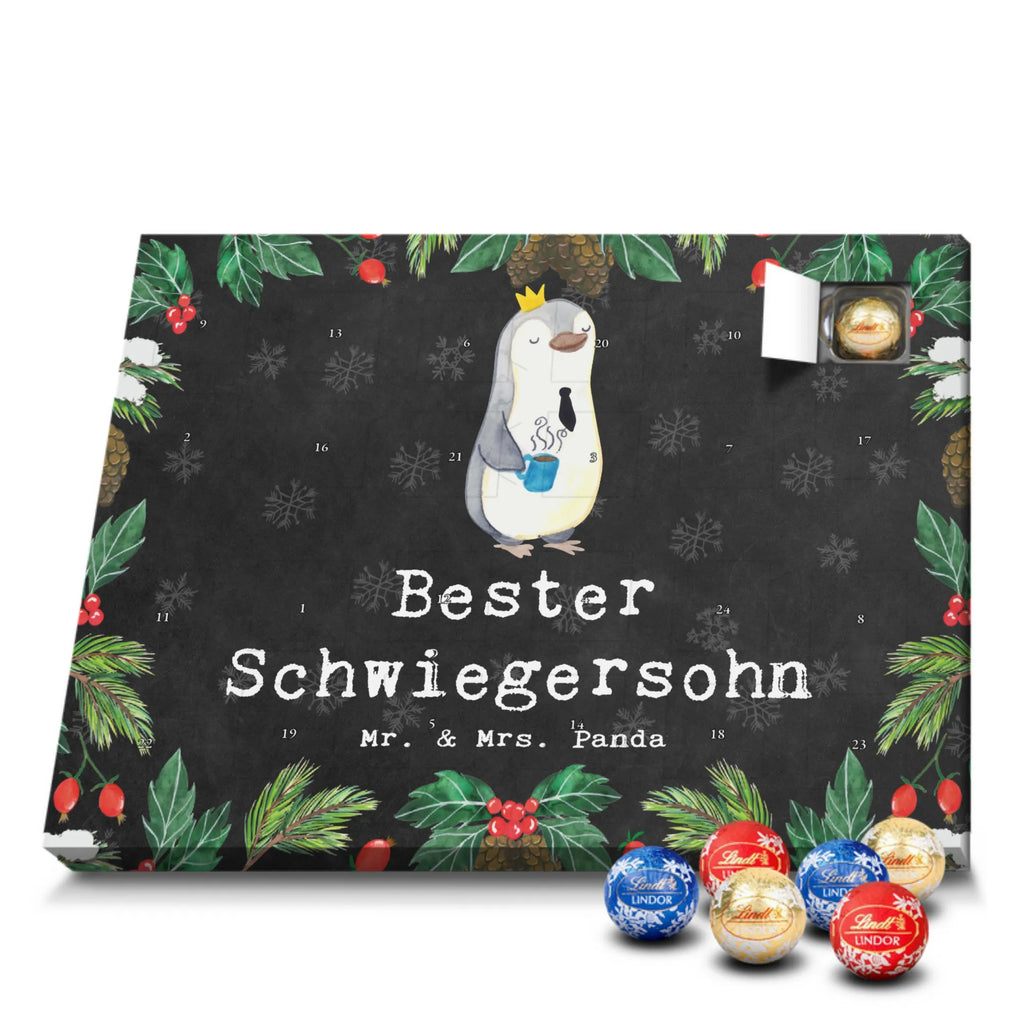 Chocolate advent calendar penguin Best son in law gift, birthday, gift idea, birthday present, giving, thank you, for, make you happy, gift tip, Son-in-law, daughter, wedding, by marriage, son&#39;s wife, wife, marriage