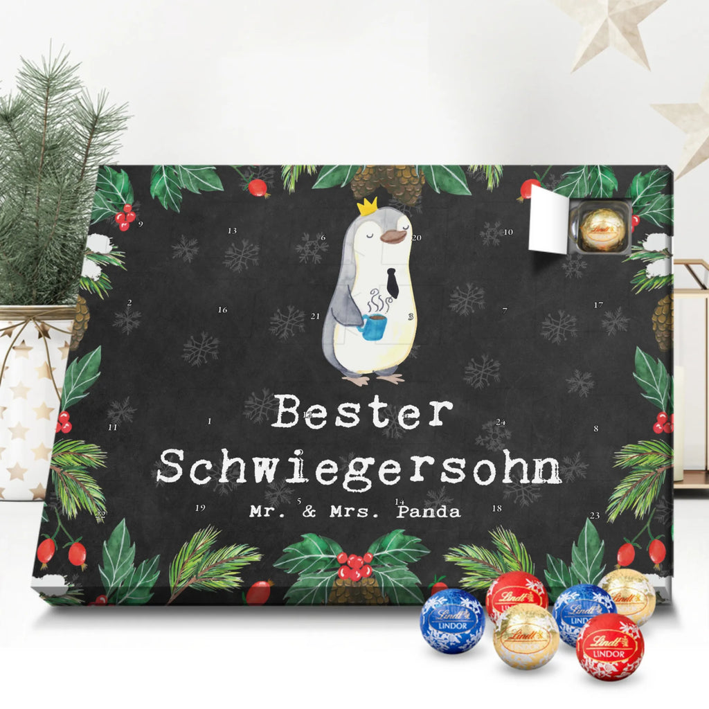 Chocolate advent calendar penguin Best son in law gift, birthday, gift idea, birthday present, giving, thank you, for, make you happy, gift tip, Son-in-law, daughter, wedding, by marriage, son&#39;s wife, wife, marriage