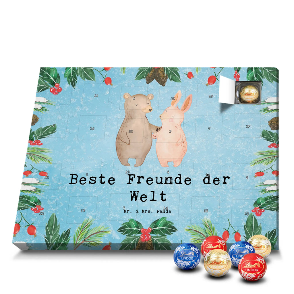 Chocolate advent calendar Hare best friends in the world gift, birthday, gift idea, birthday present, giving, thank you, for, make you happy, gift tip, friendship, girlfriend, friends, dude, boyfriend