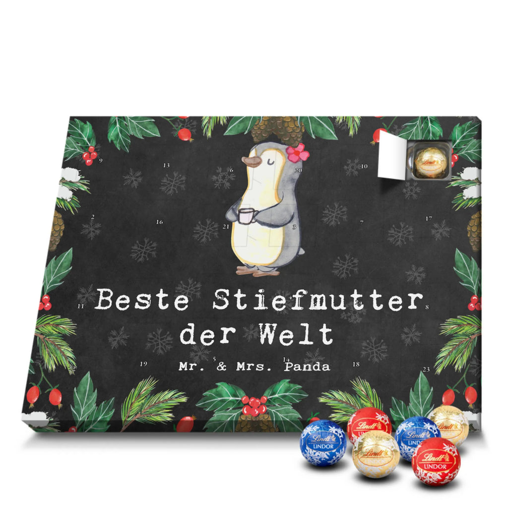 Chocolate advent calendar penguin Best stepmom in the world gift, thank you, birthday present, giving, birthday, gift tip, make you happy, for, gift idea, Step Mom Step Mom Step Mom Mommy Mother Mothers Day Mom Mom Daughter Son Thank You Thank You Best